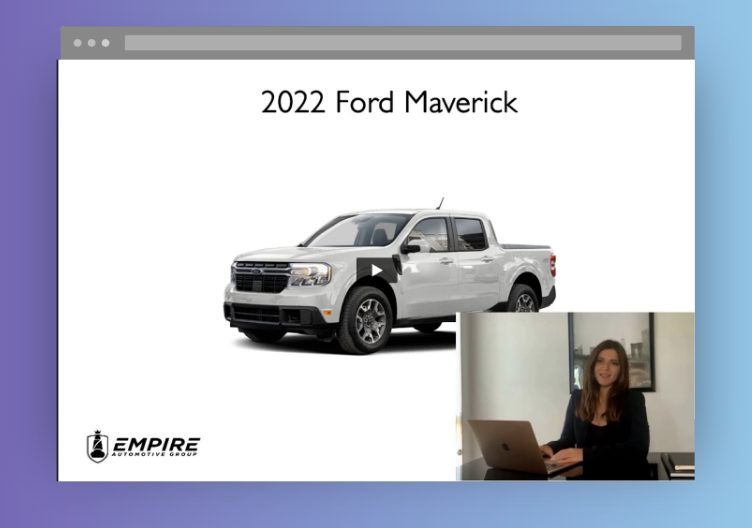 Original Empire Auto Group personalized video thumbnail