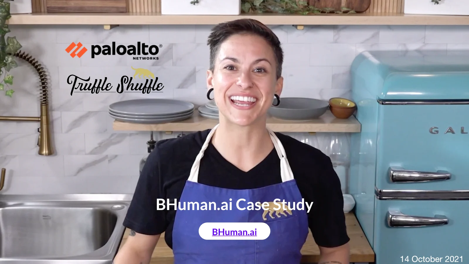 Chef Tucker Ricchio in the Palo Alto Networks and Truffle Shuffle campaign video